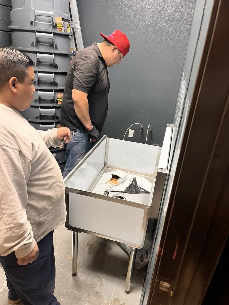Commercial plumbing and sink installation in Spearfish